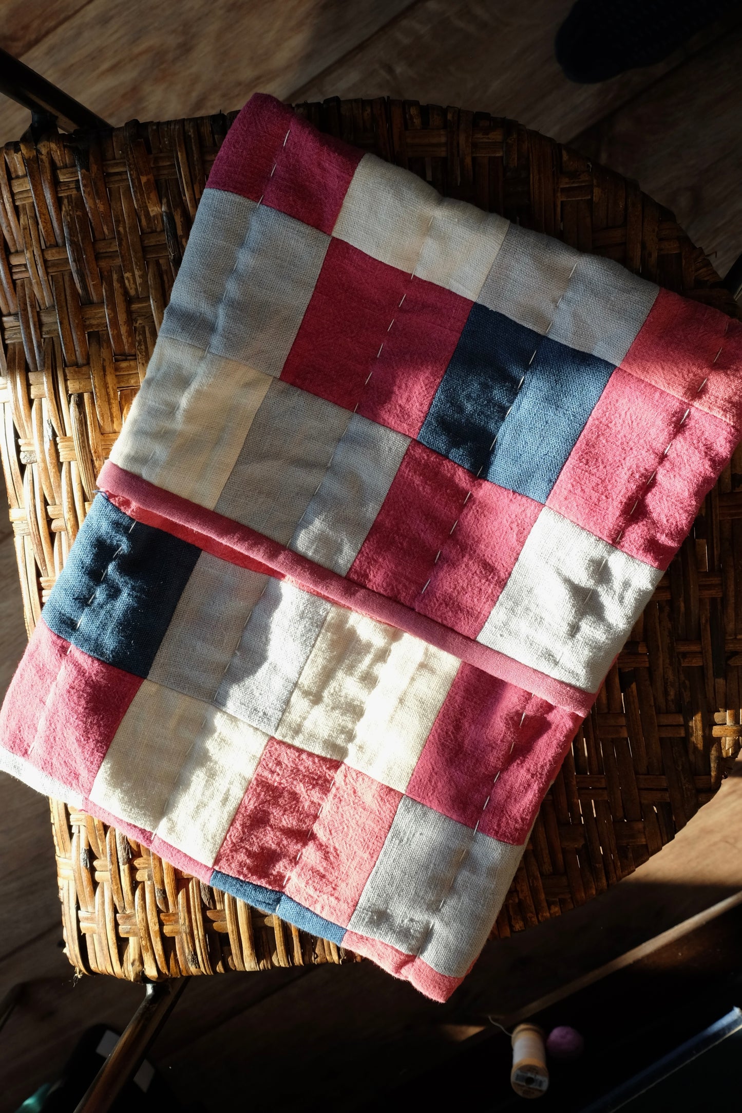 Patchwork Quilted Hot Water Bottle Cover